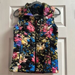 North Face Womens XS Flower Floral Vest